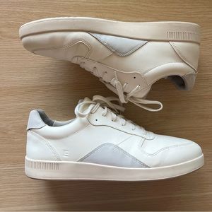 Everlane The ReLeather® Court Sneaker - Gray and Cream - Mens 11